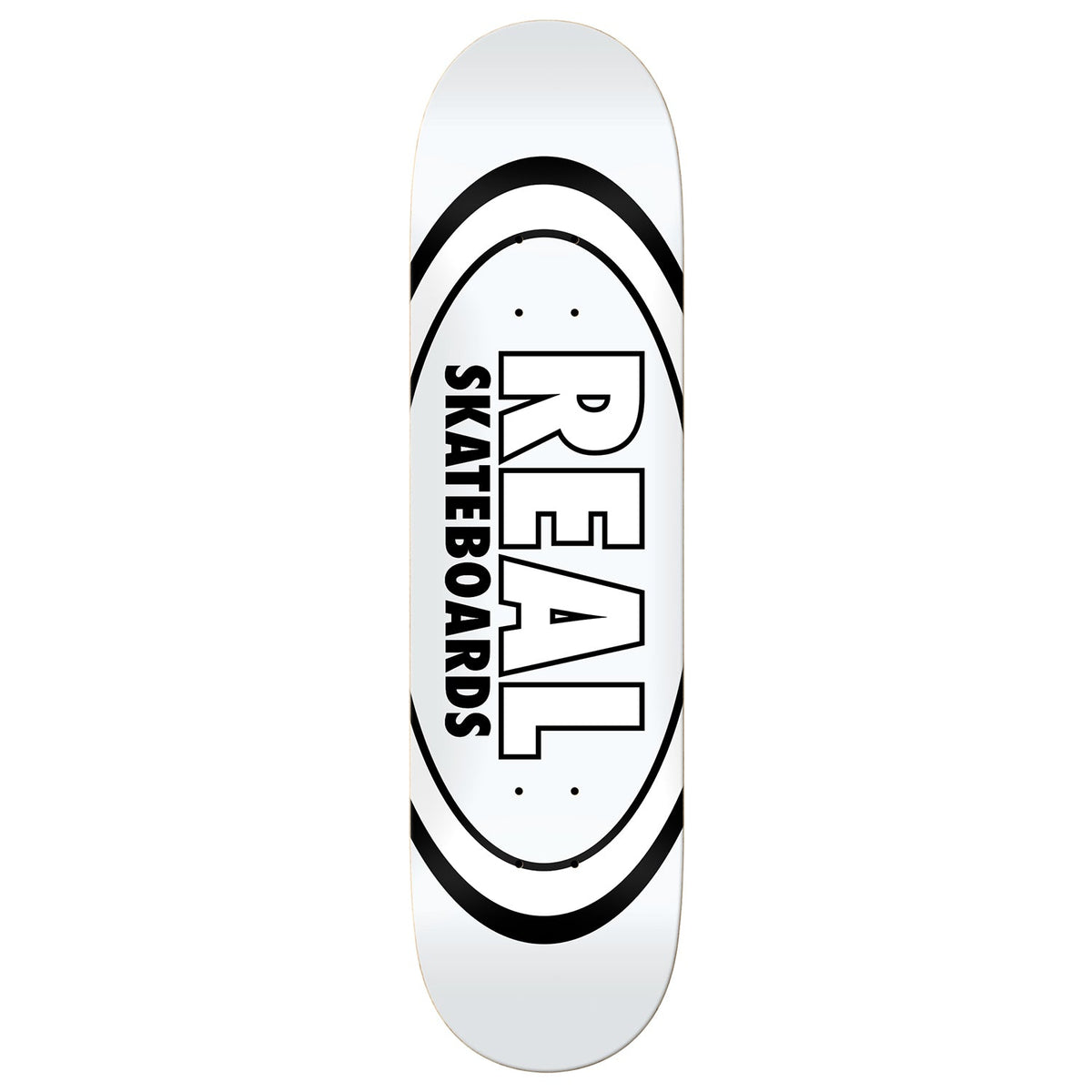 Real Deck Classic Oval White 8.38" x 32.25"