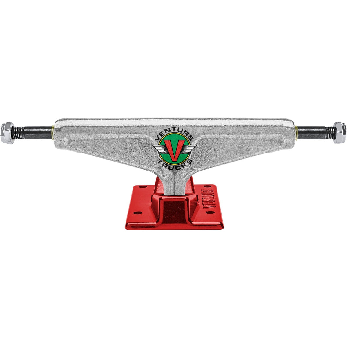 Venture Truck V-Hollow OG Wings Hi 5.25 - Polished/Red (Set of 2)