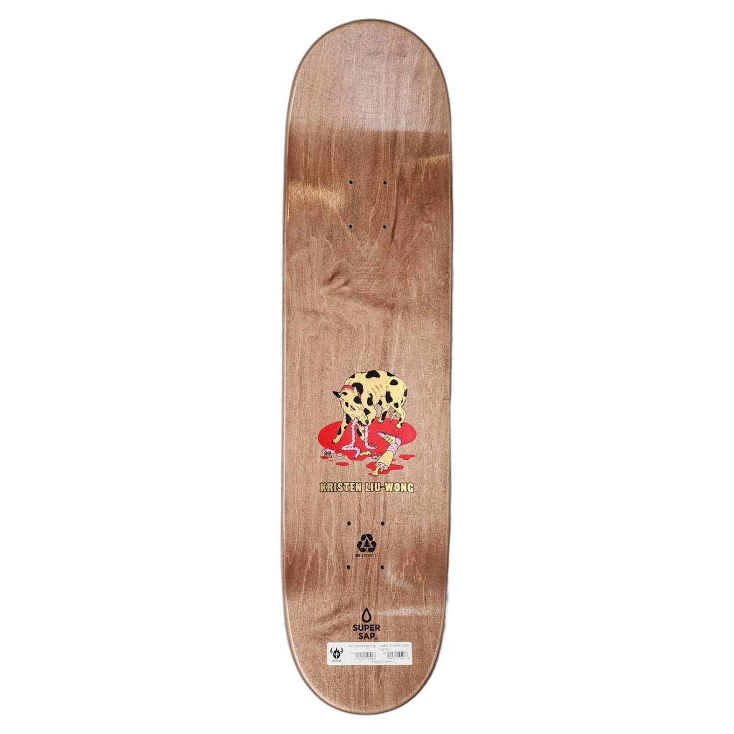 Darkstar Skateboard Deck Ryan Decenzo Liu-Wong Super Sap 8.375" x 32.1"