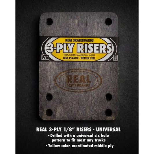 Real 3-Ply Wood Universal Riser Pad 1/8"