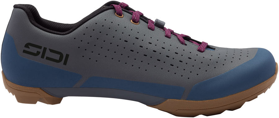 SIDI Asper Laces Gravel Shoes - Dark Gray 41.5