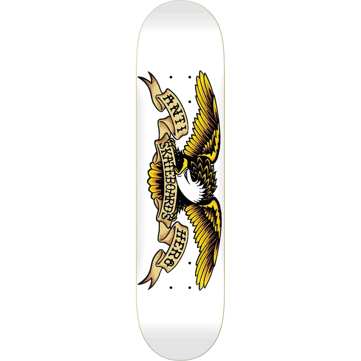 Anti Hero Team Classic Eagle White Skateboard Deck 8.75"