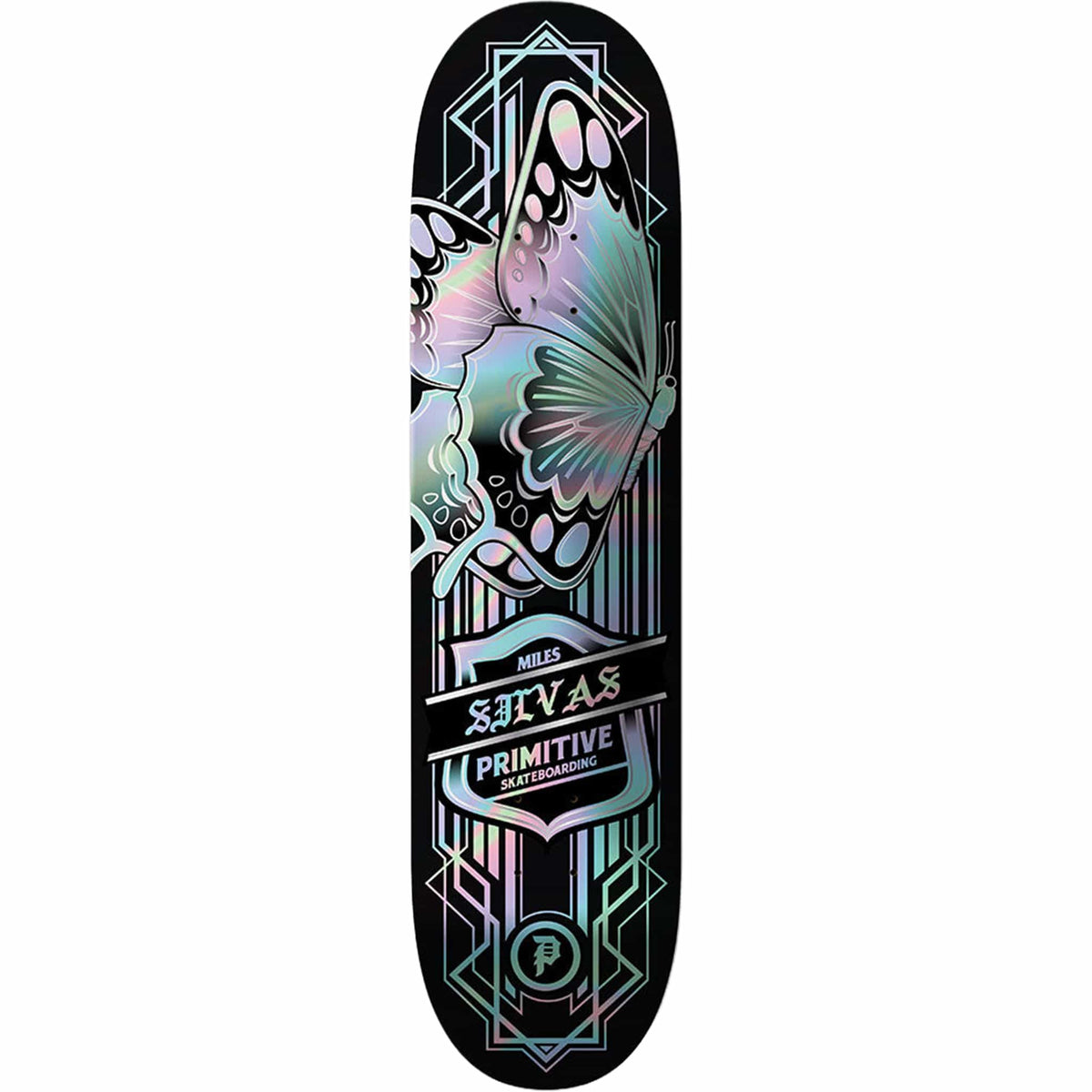 Primitive Silvas Butterfly Spectra Skateboard Deck 8.5"