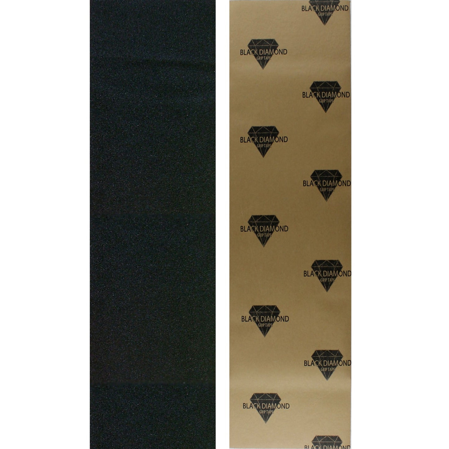 Moose Old School Deck 10" x 33" Stained Black with Griptape