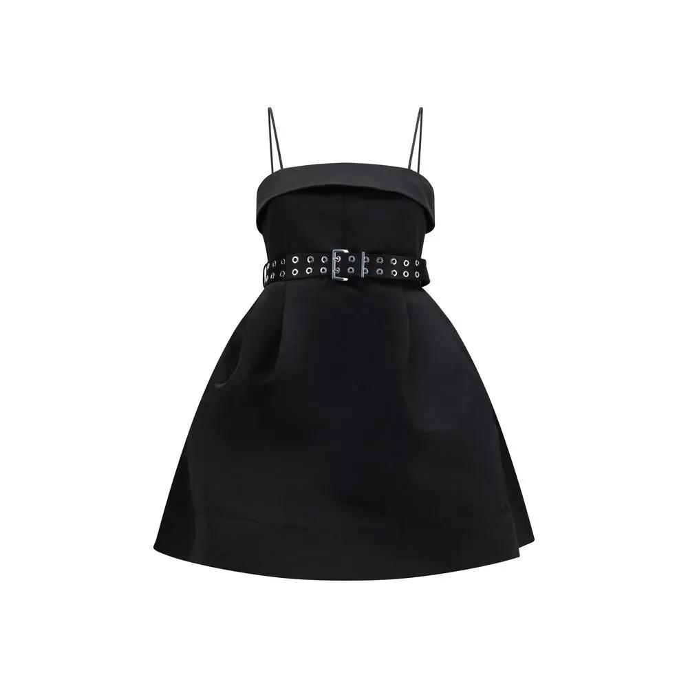 Ganni Black Polyester Casual Dress