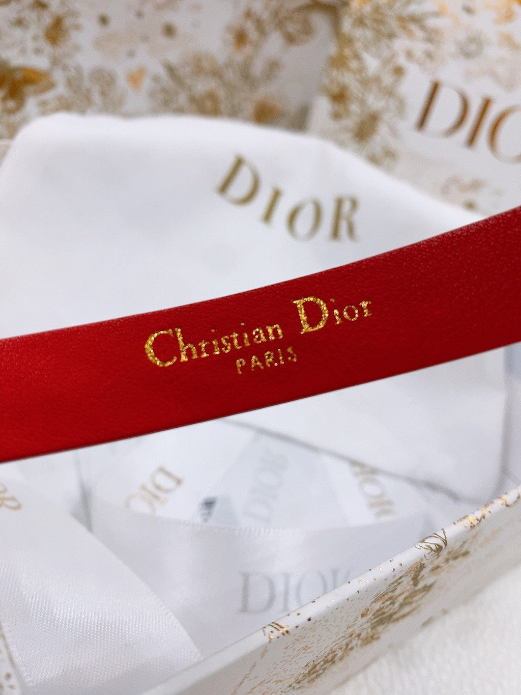 Dior Chic Belt 20mm Cowhide 186895