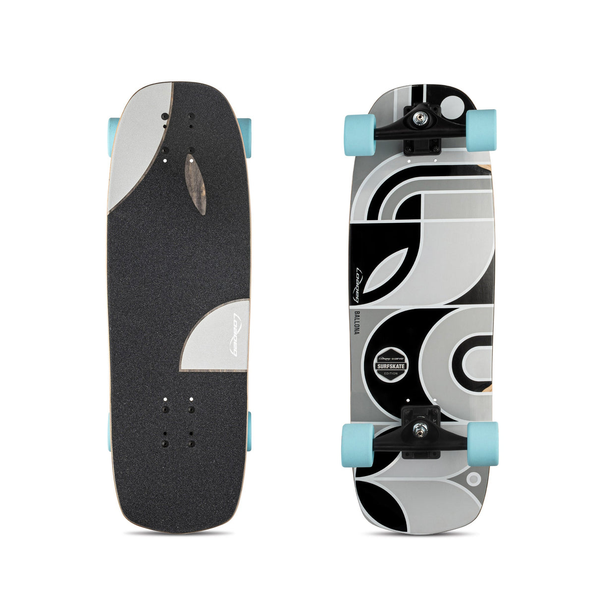 Loaded Ballona Orca Longboard Complete - Fat Free 77a Blue