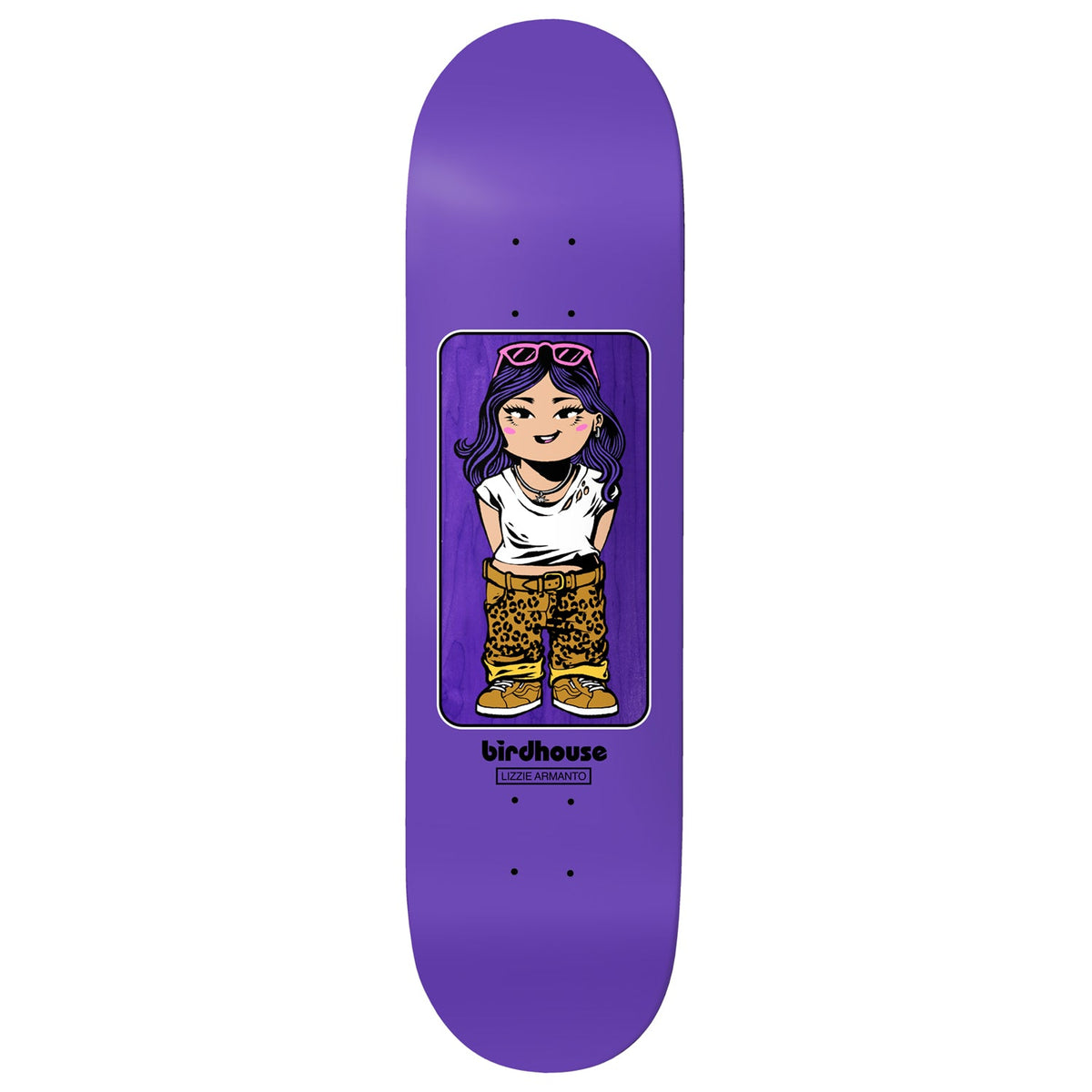 Birdhouse Skateboard Deck Lizzie Armanto Toy Box 8.0" x 31.75"