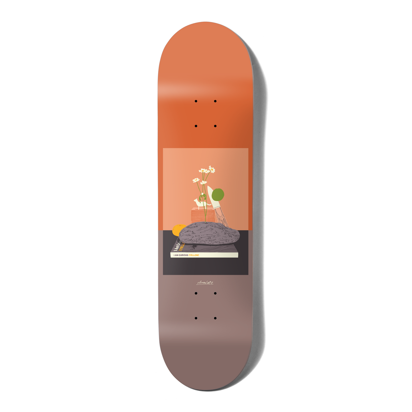 Chocolate Anderson Hecox Still Skateboard Deck - 8.25″