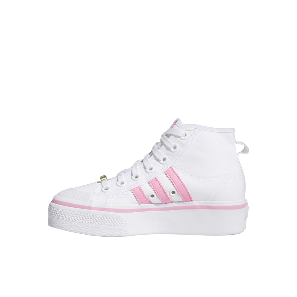 Nizza High Top Platform Lace Up Sneakers (Big Kid)