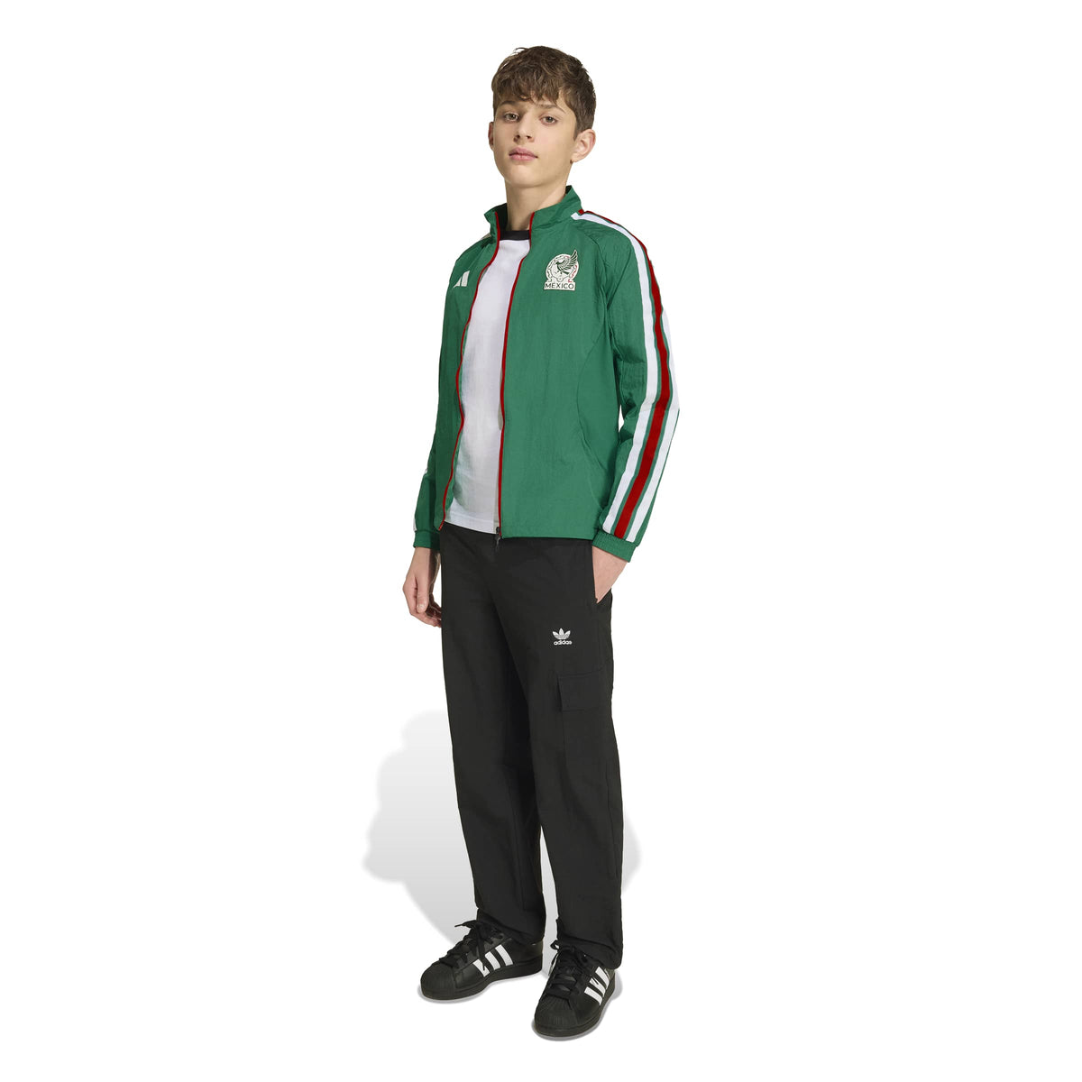adidas Mexico Home 2026 Anthem Jacket Kids