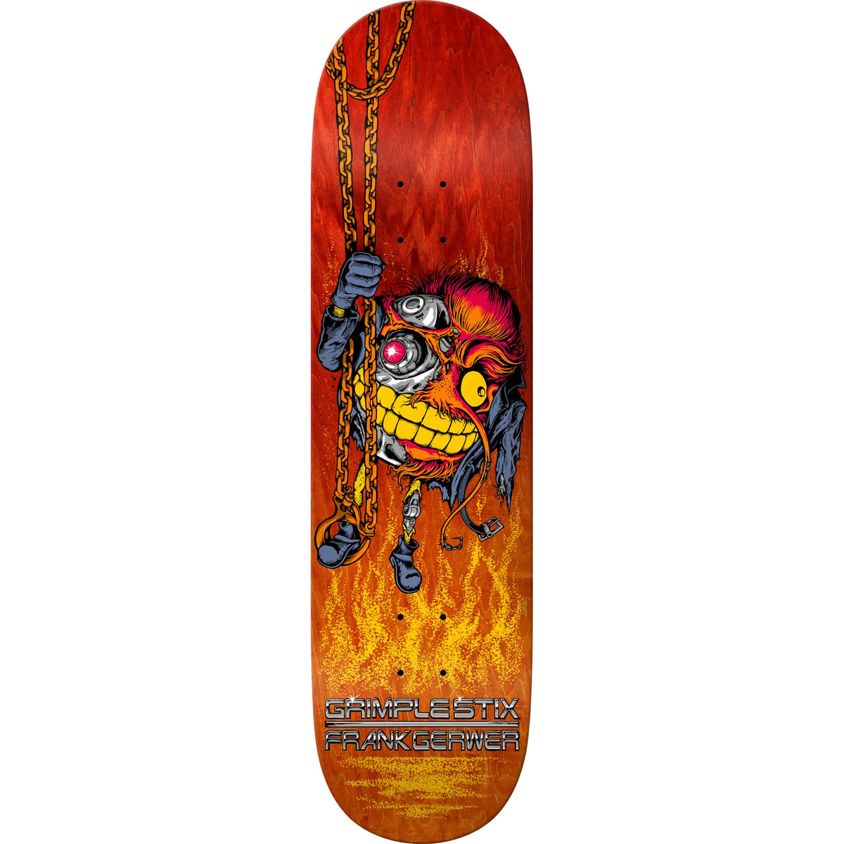 Anti Hero Grimplestix Gerwer Grimplenator DBX Skateboard Deck 8.25"