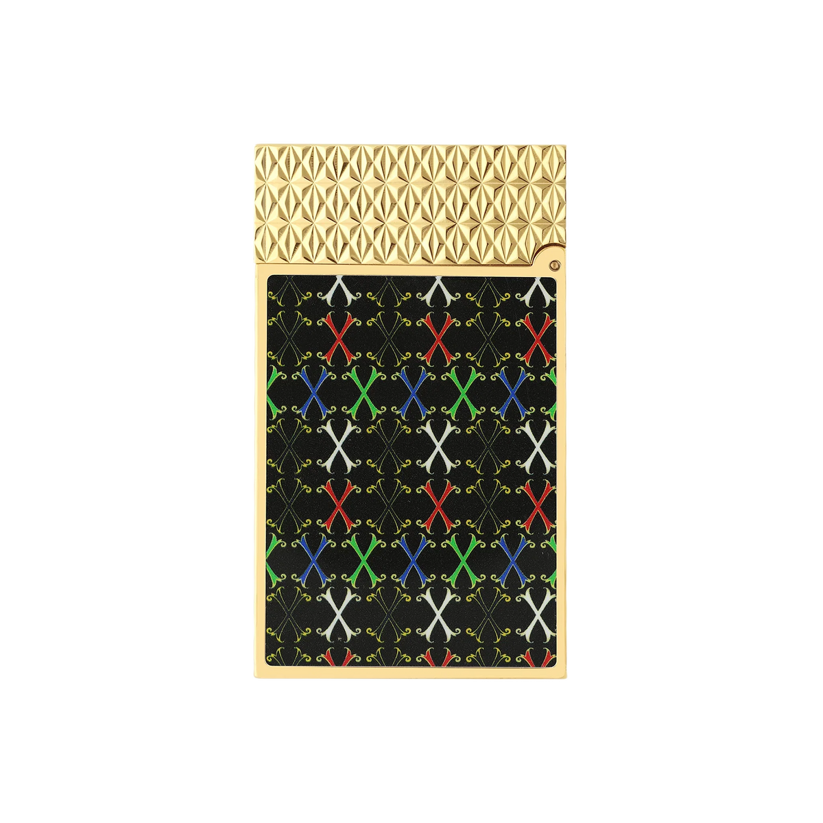 S.T. Dupont Ligne 2 Fuente Lacquered Multicolor Lighter/Briquet C16060CL