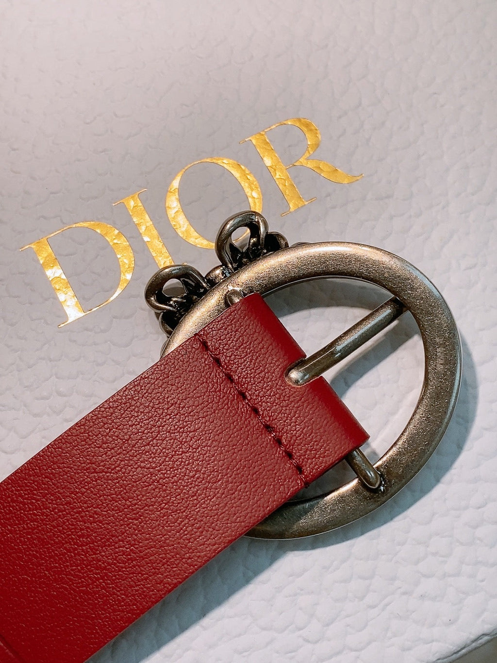 Dior Médaillon Belt 30mm With Bow Calfskin 207707