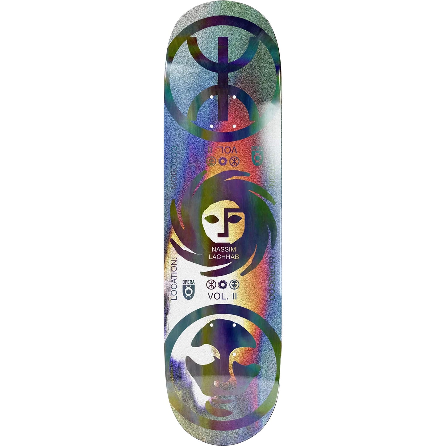 Opera Nassim Lachhab Crypto EX7 Skateboard Deck 8.375"